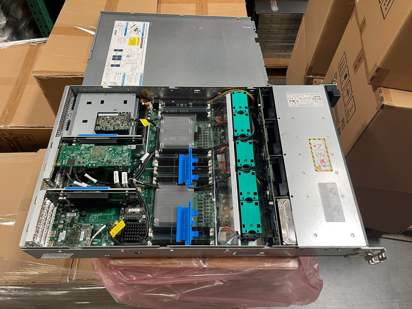 EMC Avamar ADS Gen4S SERVER 2x E5-2680 64GB RAM 12 BAY 18TB HDD 2X 750W PSU