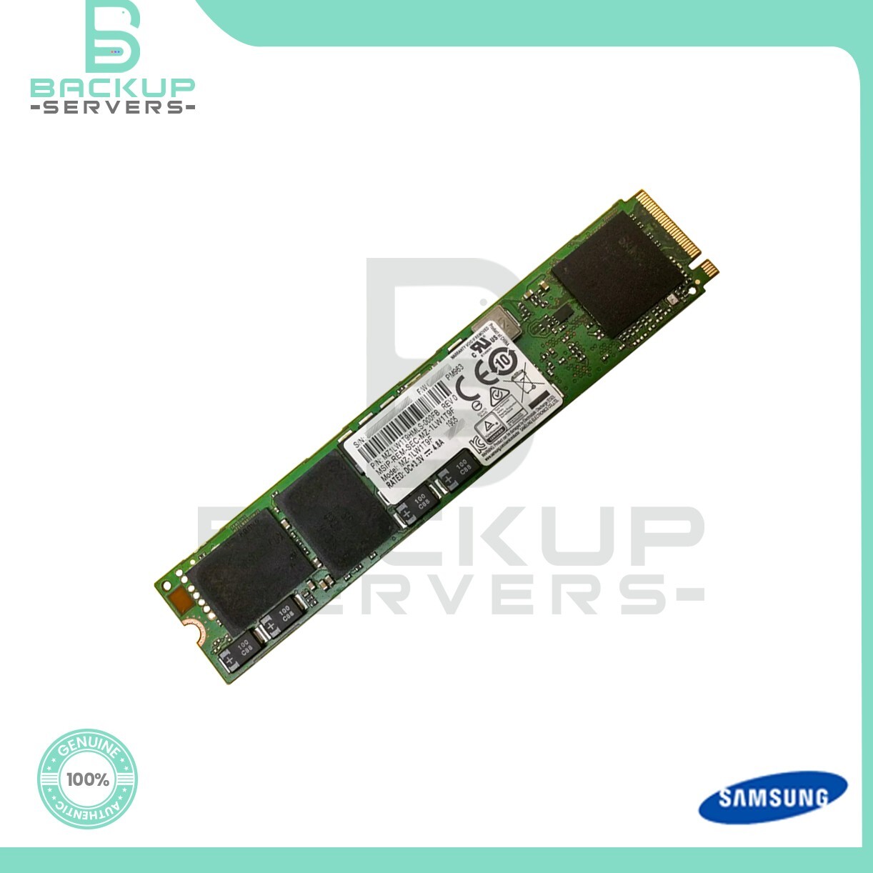 MZ1LW1T9HMLS Samsung PM963 1.92TB NVMe M.2 22110 PCI-e 3.0  SSD MZ-1LW1T9F