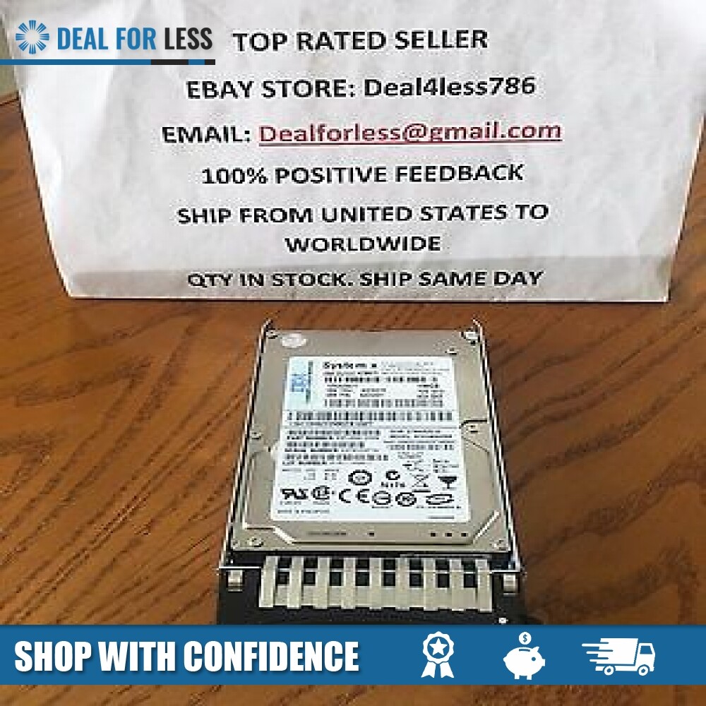 42D0677/42D0678/42D0679/42D0681/26K0678-9FU066-039-IBM 146GB 15K 6Gbps 2.5" SAS