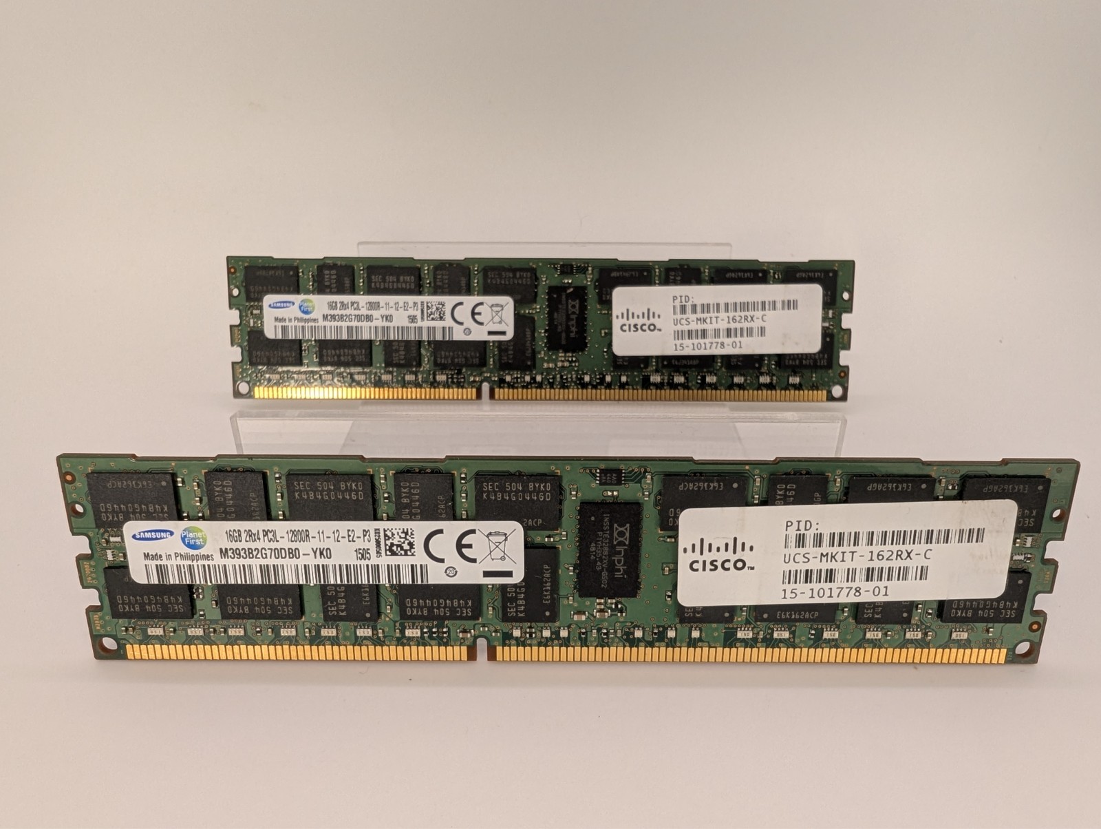 Original Cisco UCS-MKIT-162RX-C  32GB (2X16GB) 2Rx4 PC3L 12800R RDIMM Tested