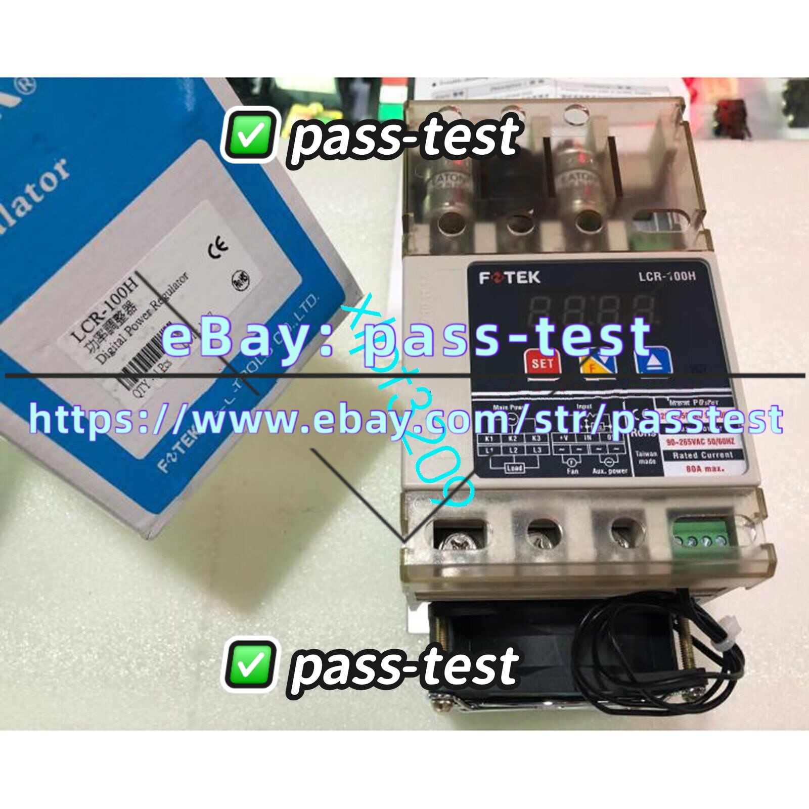 LCR-100H New Power regulator For FOTEK FedEx or DHL