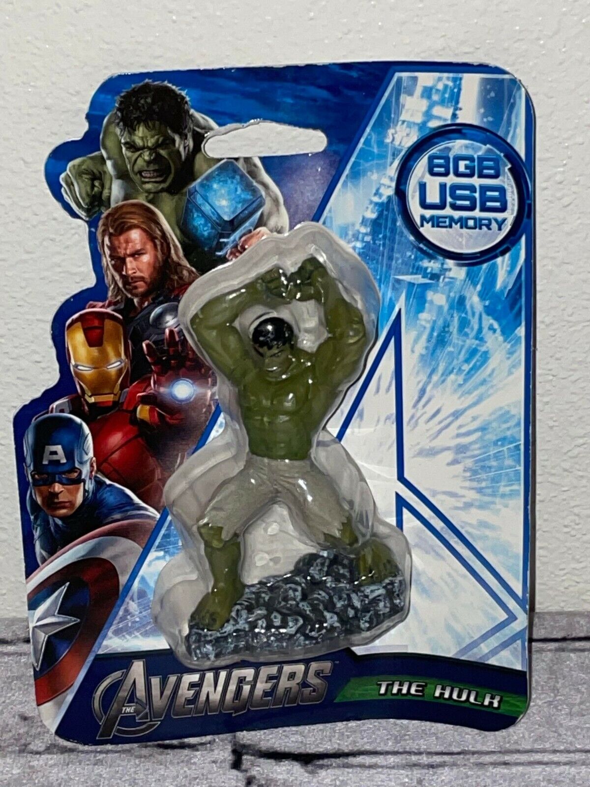 Marvel The Avengers: DANE-ELEC Hulk 8 GB USB Flash Drive Memory BRAND NEW