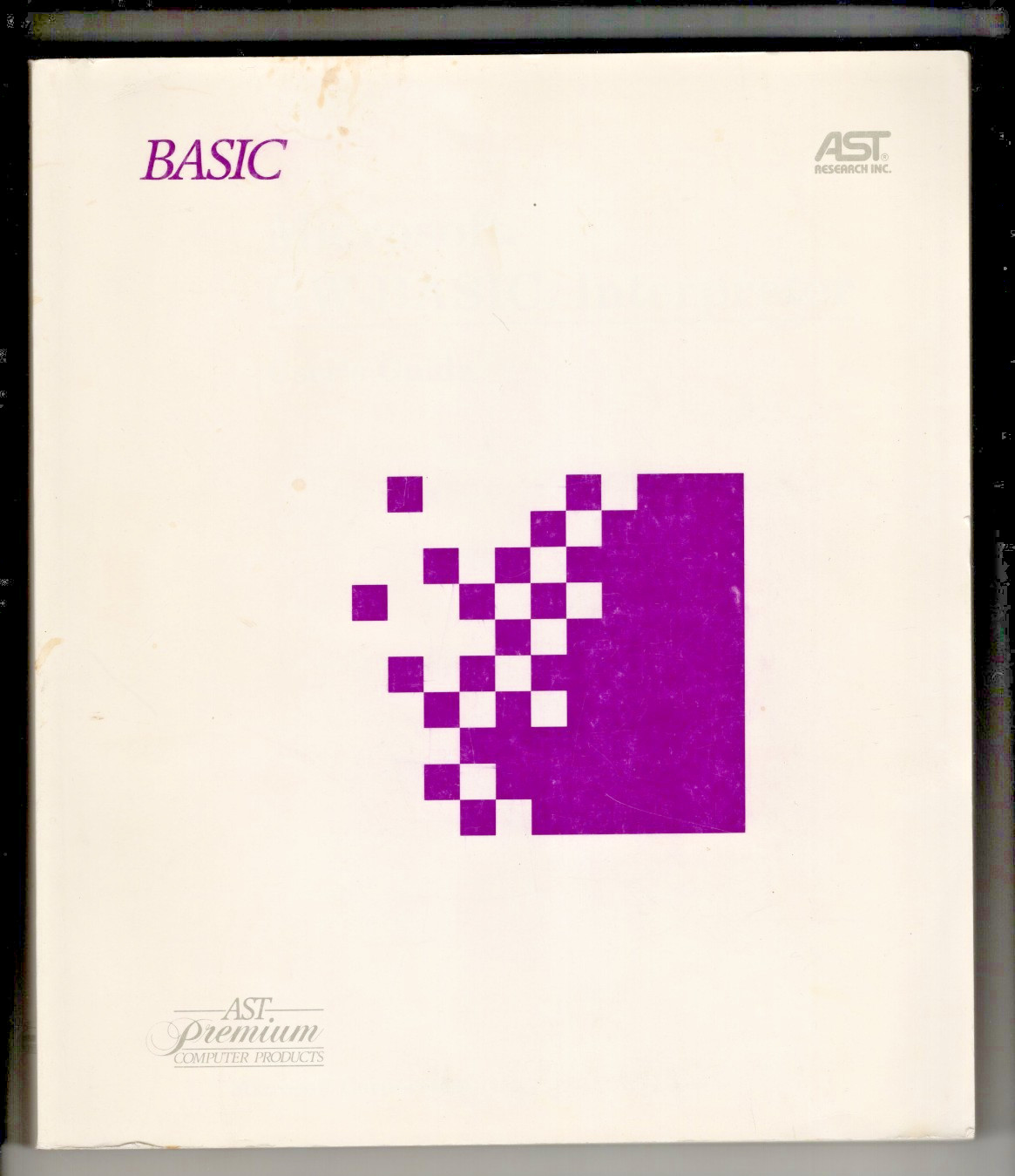 Vintage 1986 Microsoft GW-BASIC Interpreter User's Guide Computer Manual  Book