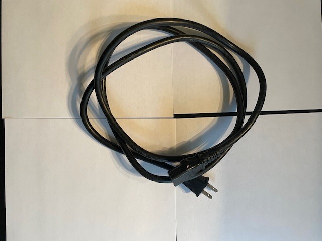 6' I-Sheng E88265-c VW-1 CSA LL81924 SVT Black Monitor PC Power Cable Cord 
