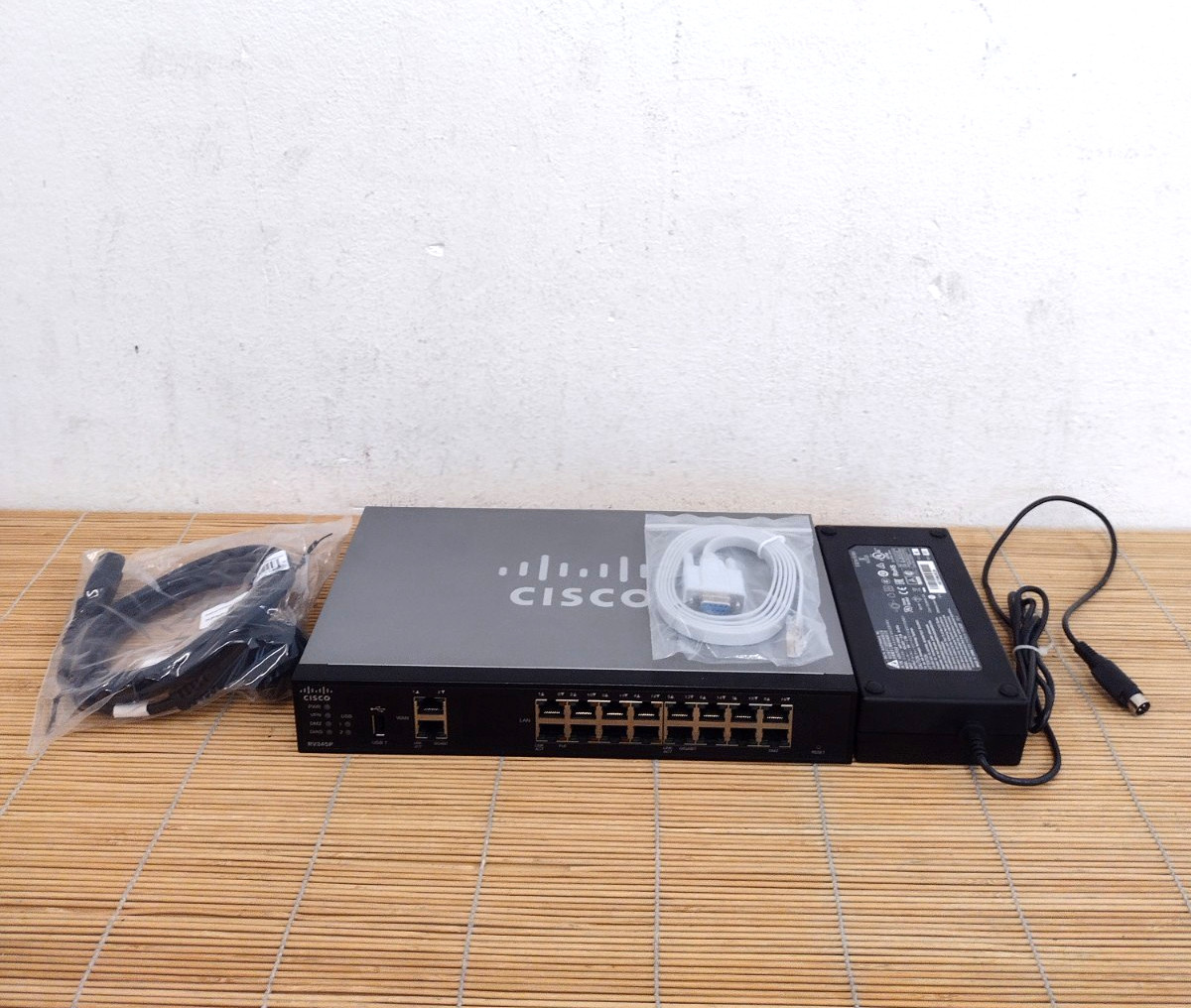 Cisco RV345P-K9-NA Dual Gigabit WAN VPN 8 PoE 8 Data ports Router
