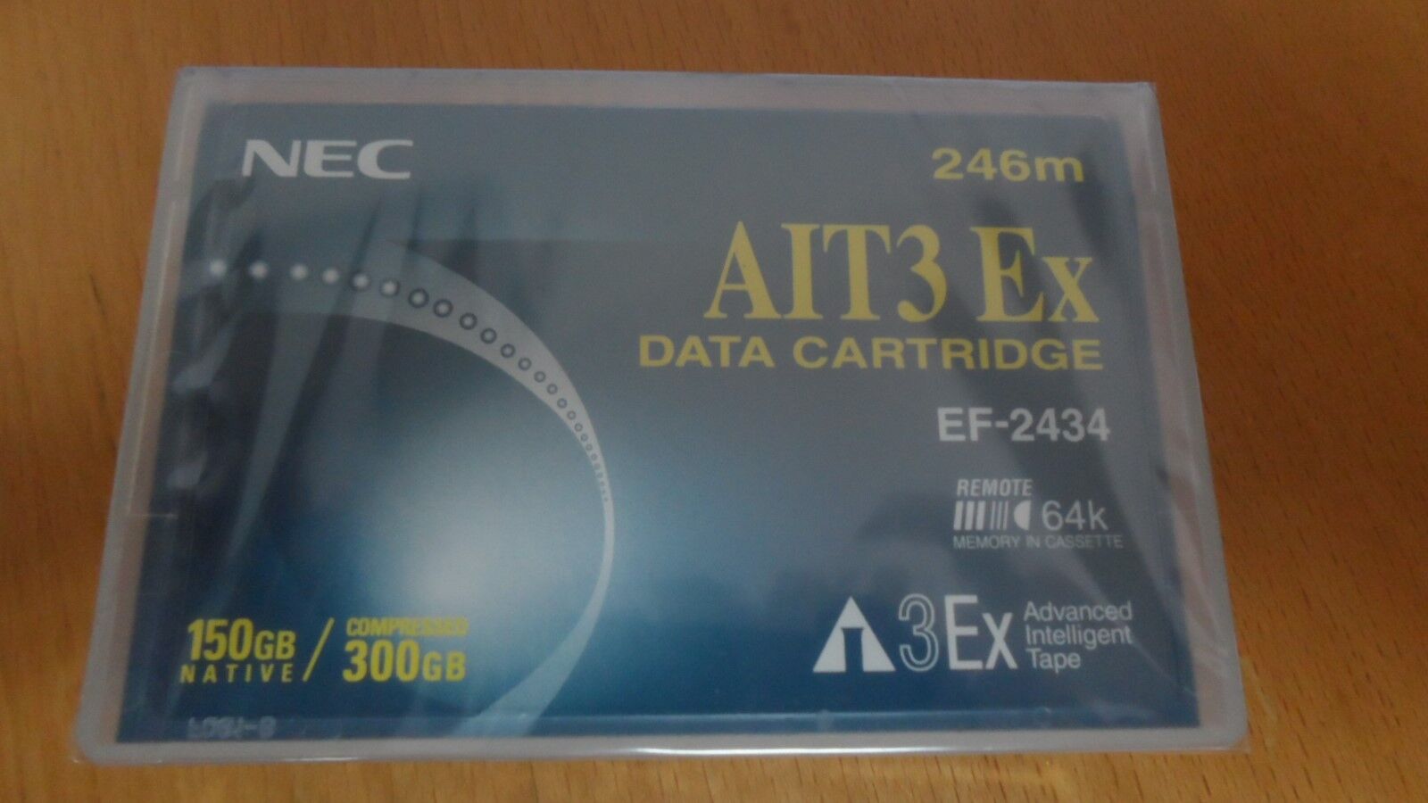NEW Factory SEALED  NEC AIT3-EX 150/300Gb Data Cartridge ef-2434 SDX3X-150C