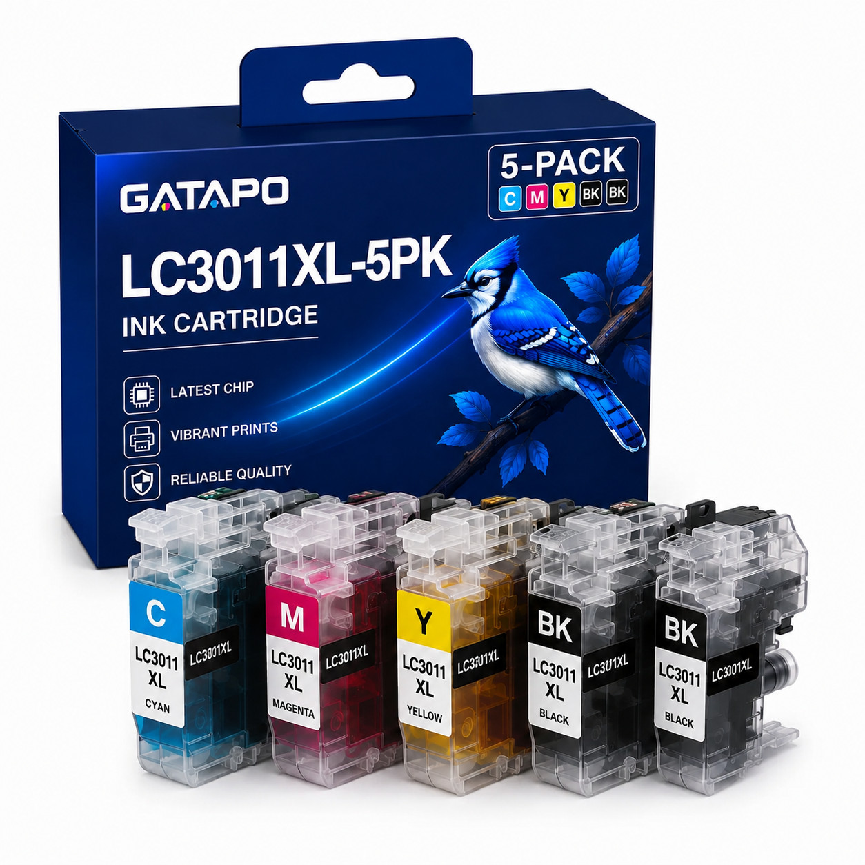 LC3011XL-5PK for MFC-J491DW MFC-J497DW MFC-J690DW MFC-J895DW Printer