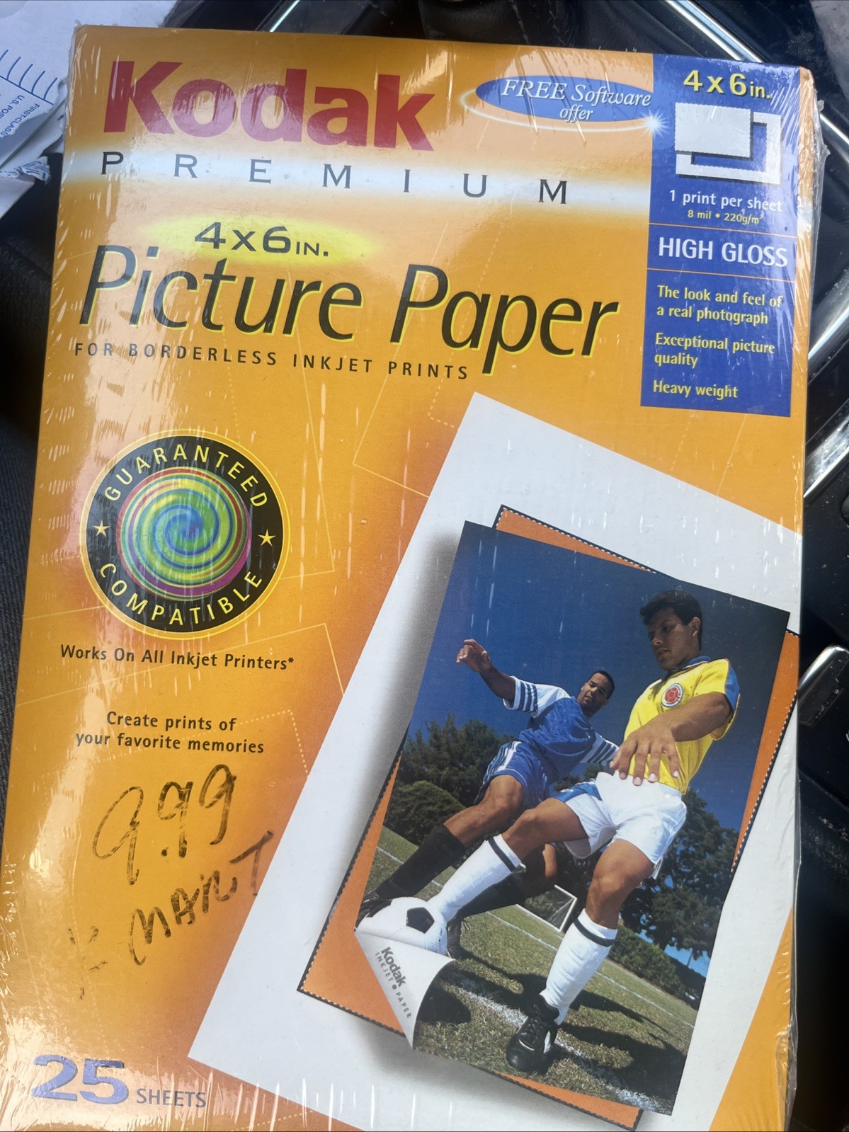 KODAK PREMIUM PICTURE KIT CAT-104 1763  4X6  25 PRINTS