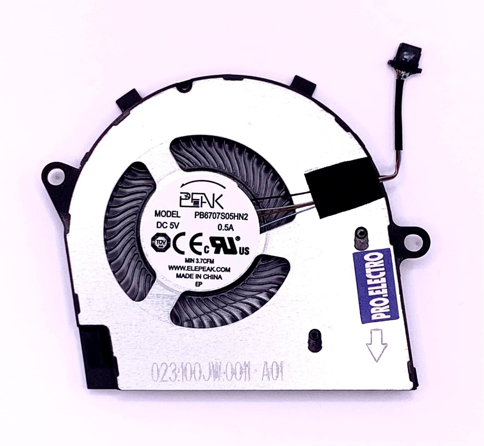 PRO ELECTRO Fan Fan FCN CN-0R6YTH-WSC00-17X-F042-A00 Laptop Fan 4