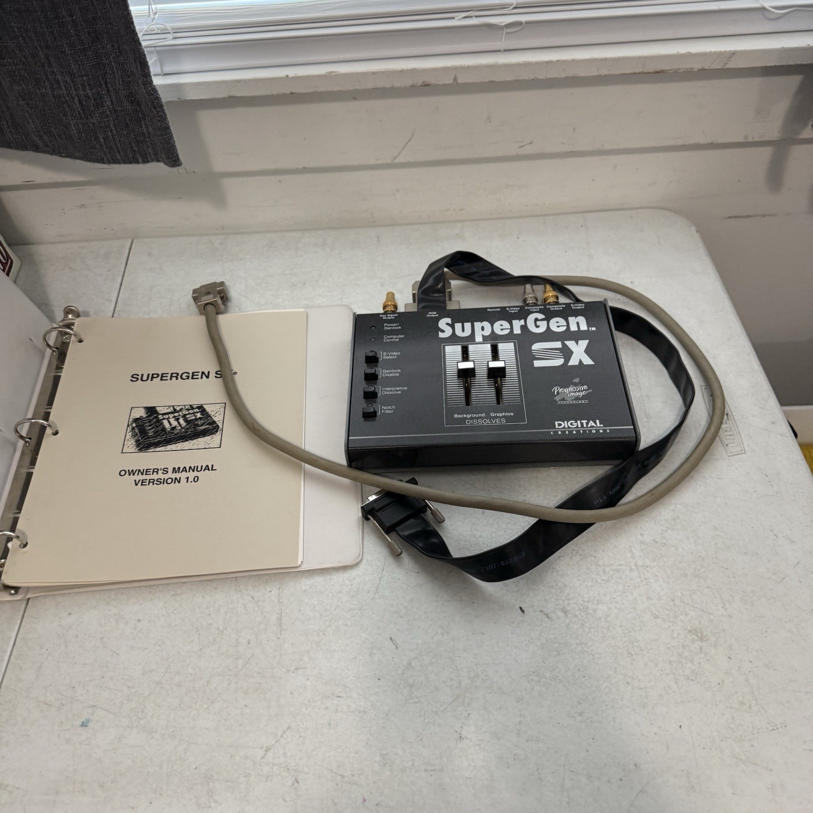 SuperGen SX Digital Creations Amiga Video Genlock & Video Encoder 1993