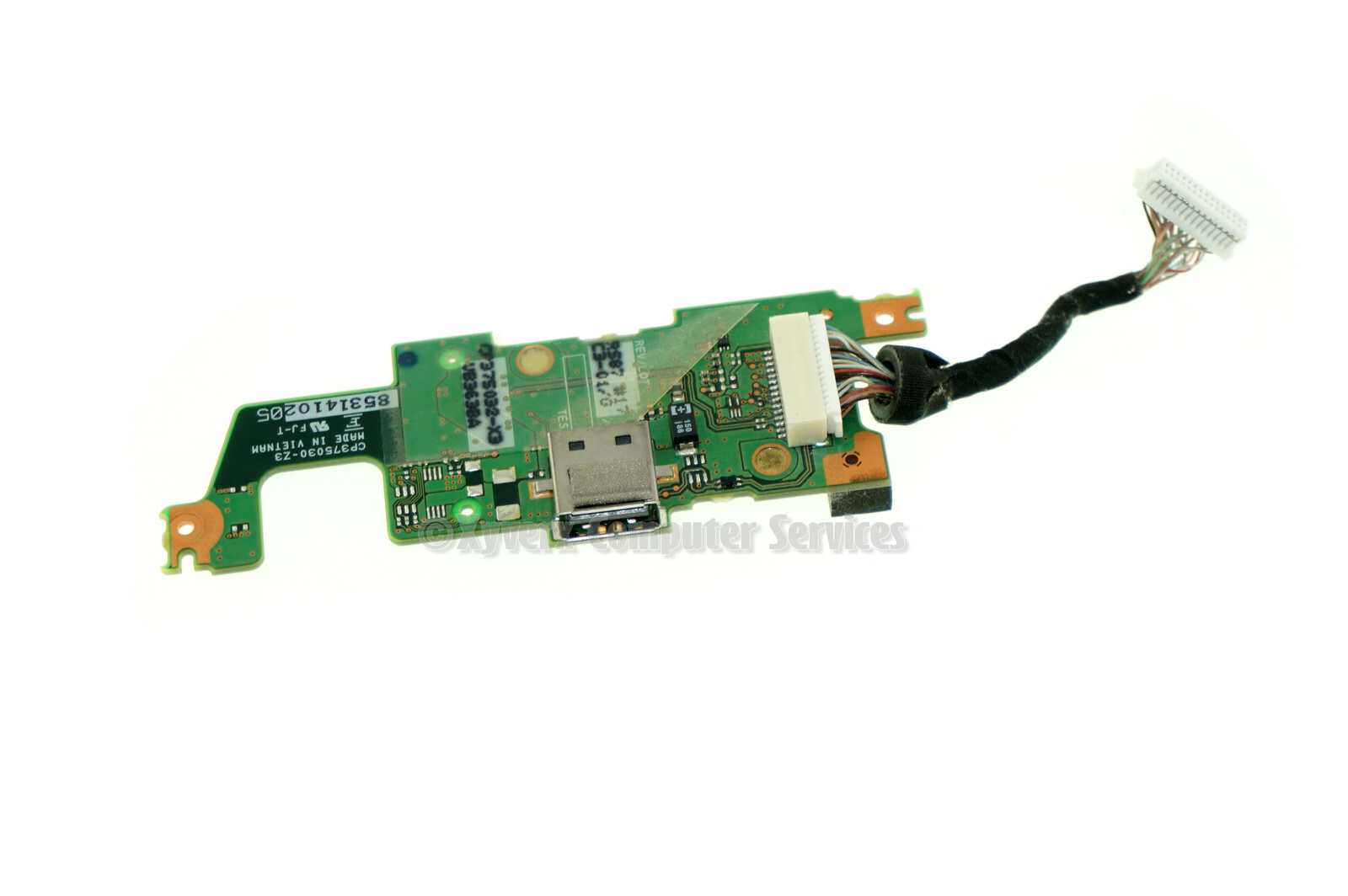CP375030-Z3 GENUINE OEM FUJITSU USB BOARD W- CABLE LIFEBOOK T1010 (GRD A) (CC49)