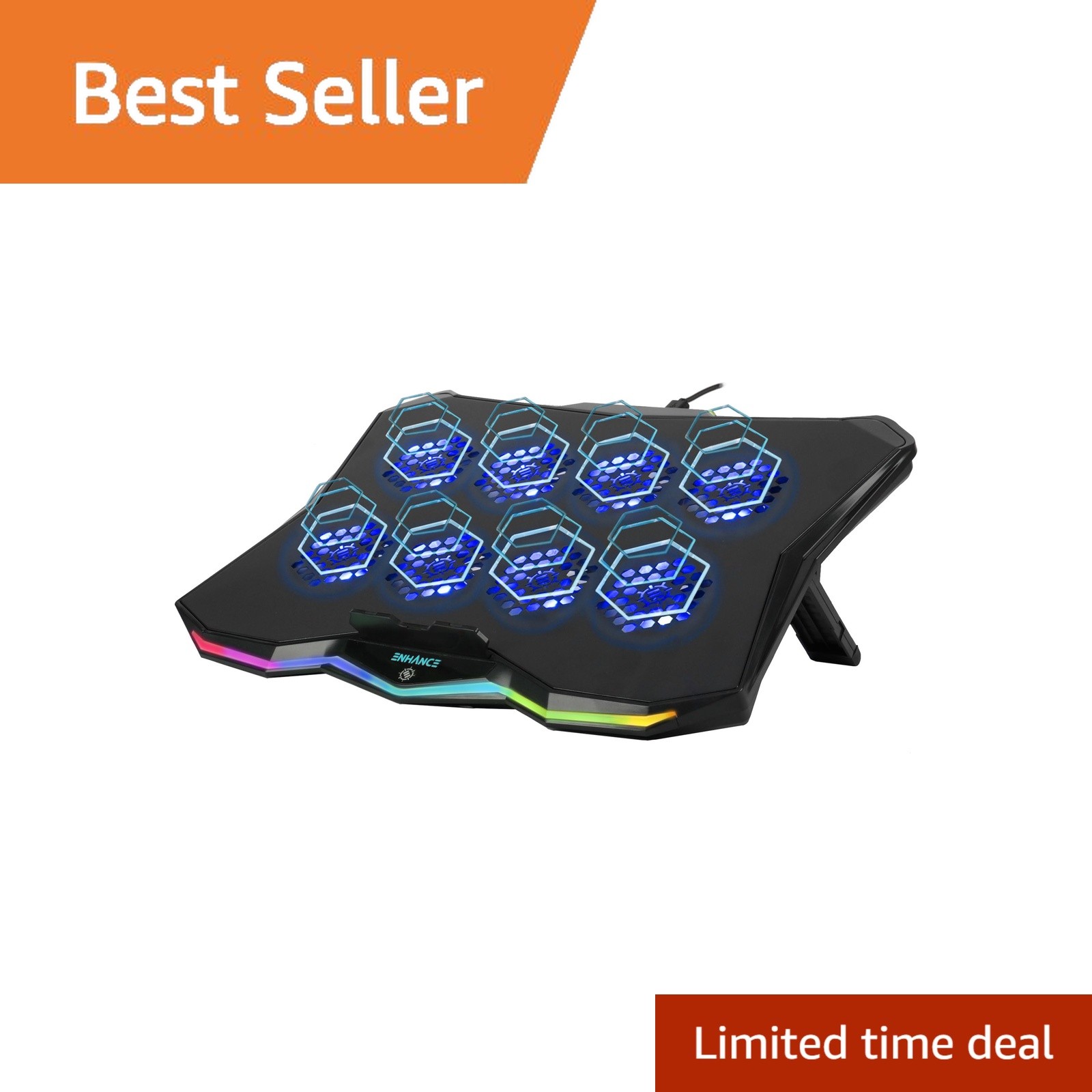 ENHANCE Infiltrate 3 RGB Laptop Cooling Pad