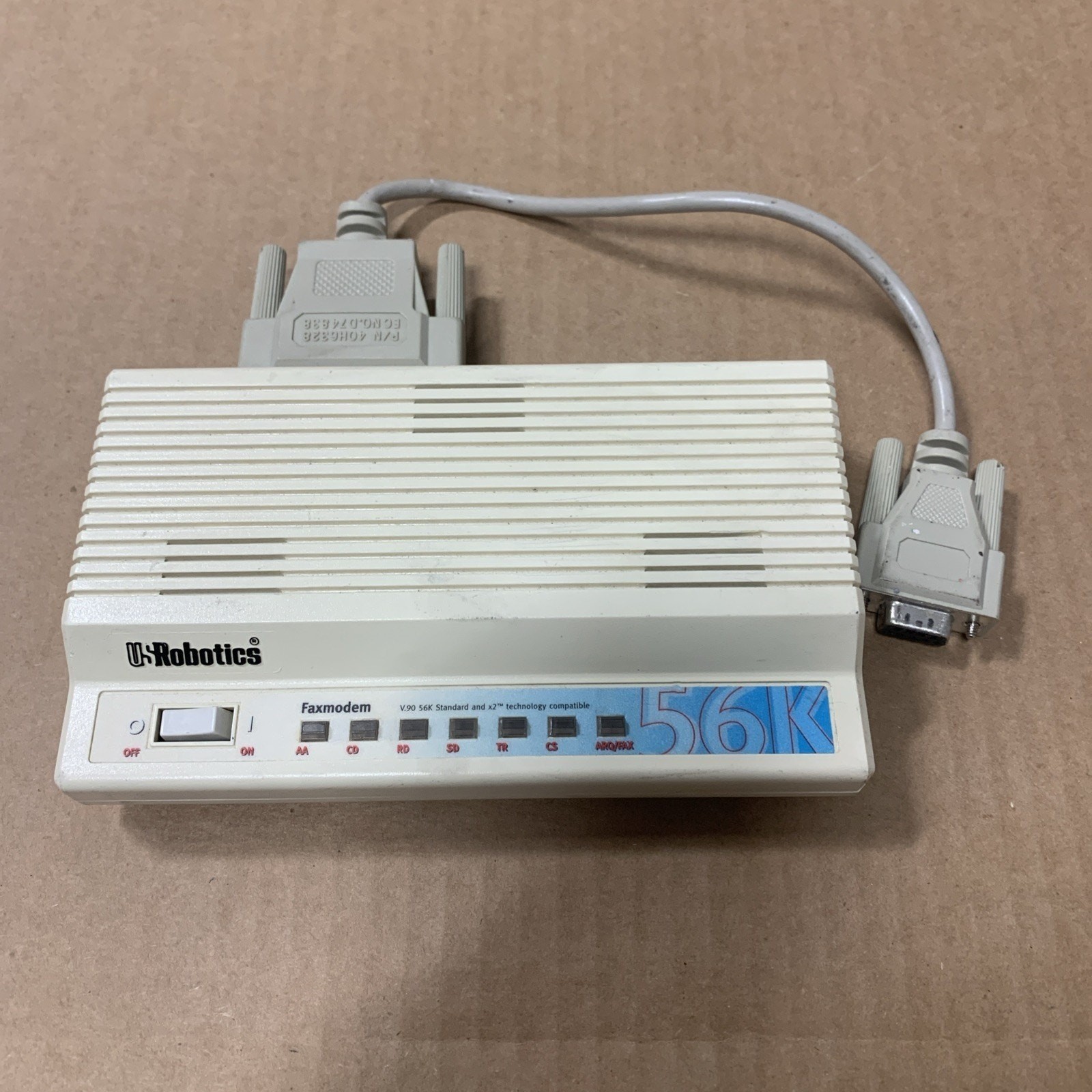 US Robotics - Sportster 33.6 Faxmodem Device - Vintage USRobotics Fax Modem