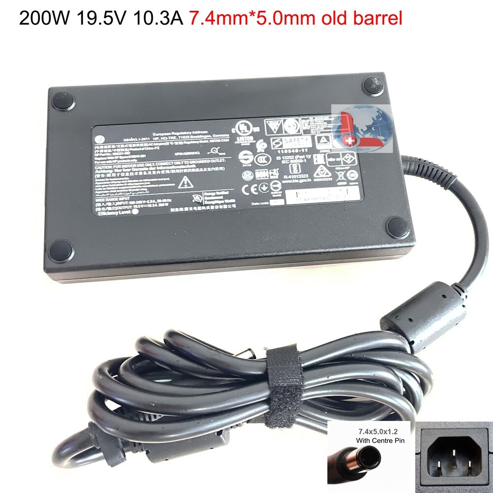 200W AC Adapter Power Charger for HP HDX9100 HDX9200 HDX 9000 HDX9300 E8770W