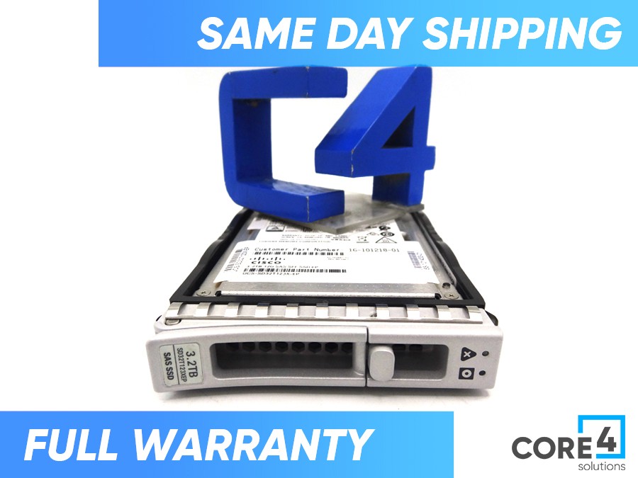 CISCO UCS-SD32T123X-EP UCS 3.2TB 12G SAS SFF SSD EP