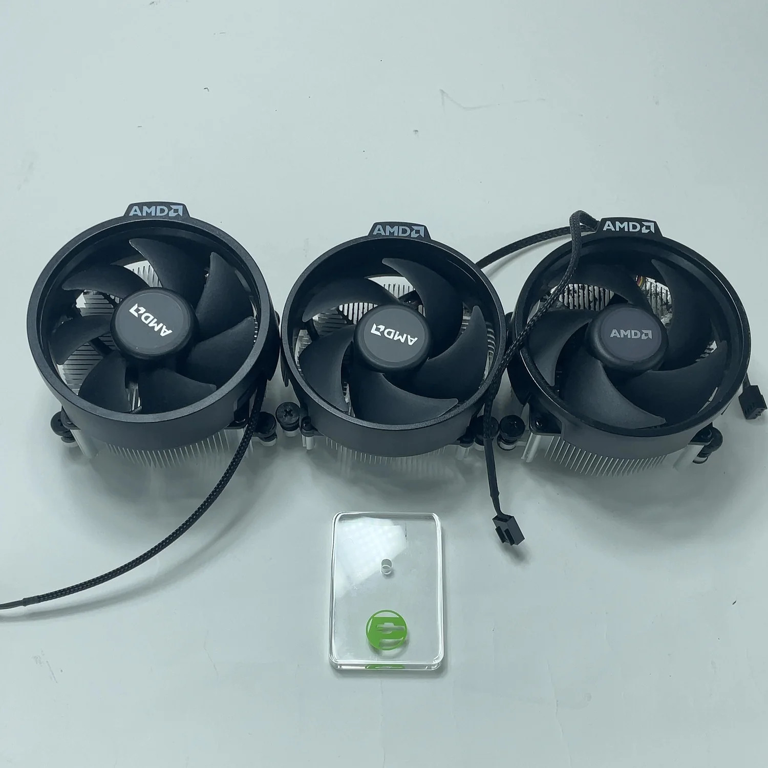 Lot Of 3 AMD Ryzen Heatsink Fan AM4 CPU PC Cooler