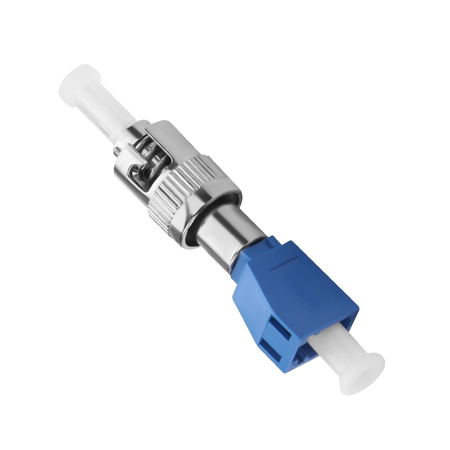 ST Male To LC Female Hybrid Single Mode Fiber Optic Converter Coupler Plug