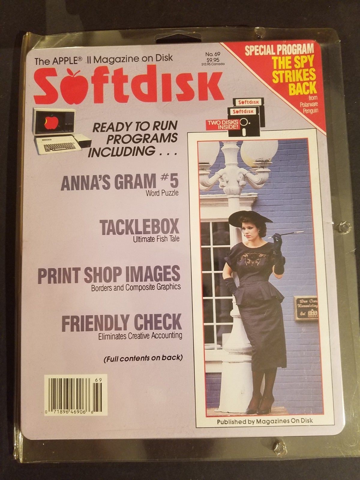 The Original Apple Magazine on Disk SoftDisk 1987 Rare No.69
