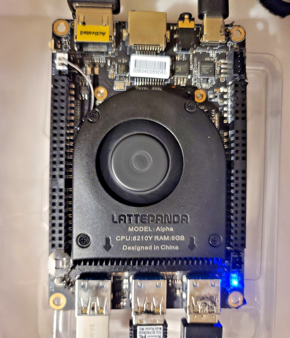 LattePanda Alpha 864s Ultimate Linux PC – Intel Core i5-8210Y, Ubuntu 22.04 LTS