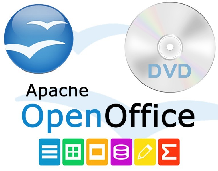OpenOffice 4.1.16 Windows Mac Linux DVD Office Suite