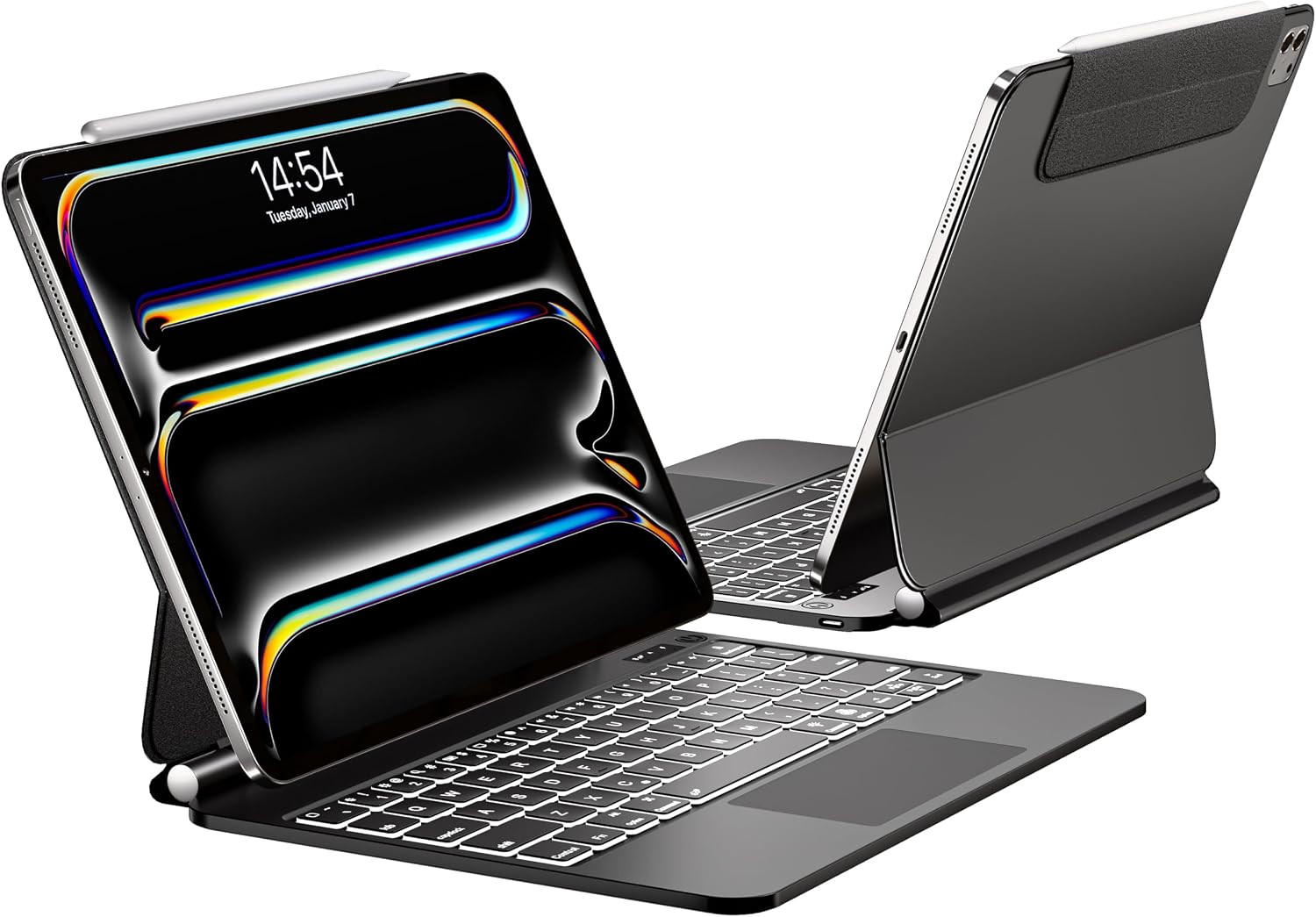 Magic Style Keyboard Case for Ipad Pro 13-Inch(M5 2025/M4 2024)