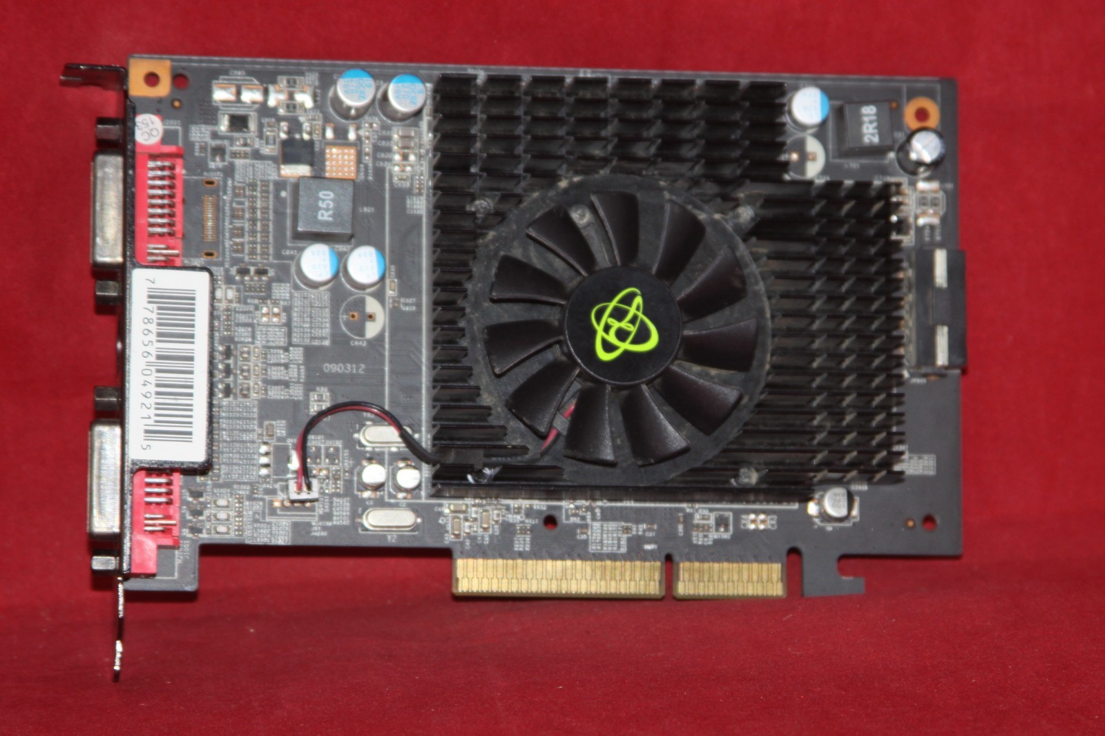 XFX ATI Radeon HD 4650 600M, 1GB DDR2, Dual DVI, TV, AGP Graphics Card