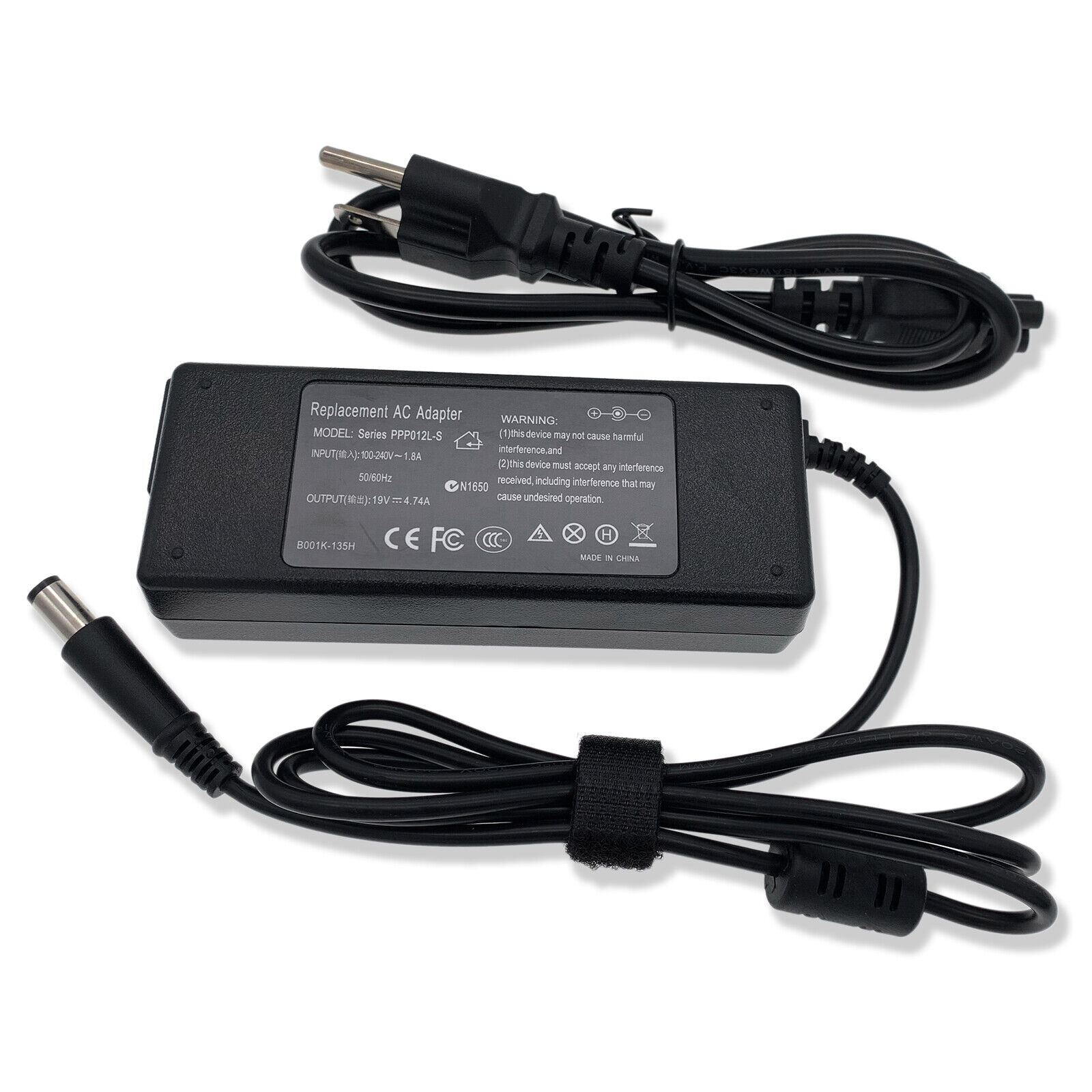 90W Replacement AC Adapter Charger for HP ProBook 6440b Laptop Power Supply Cord
