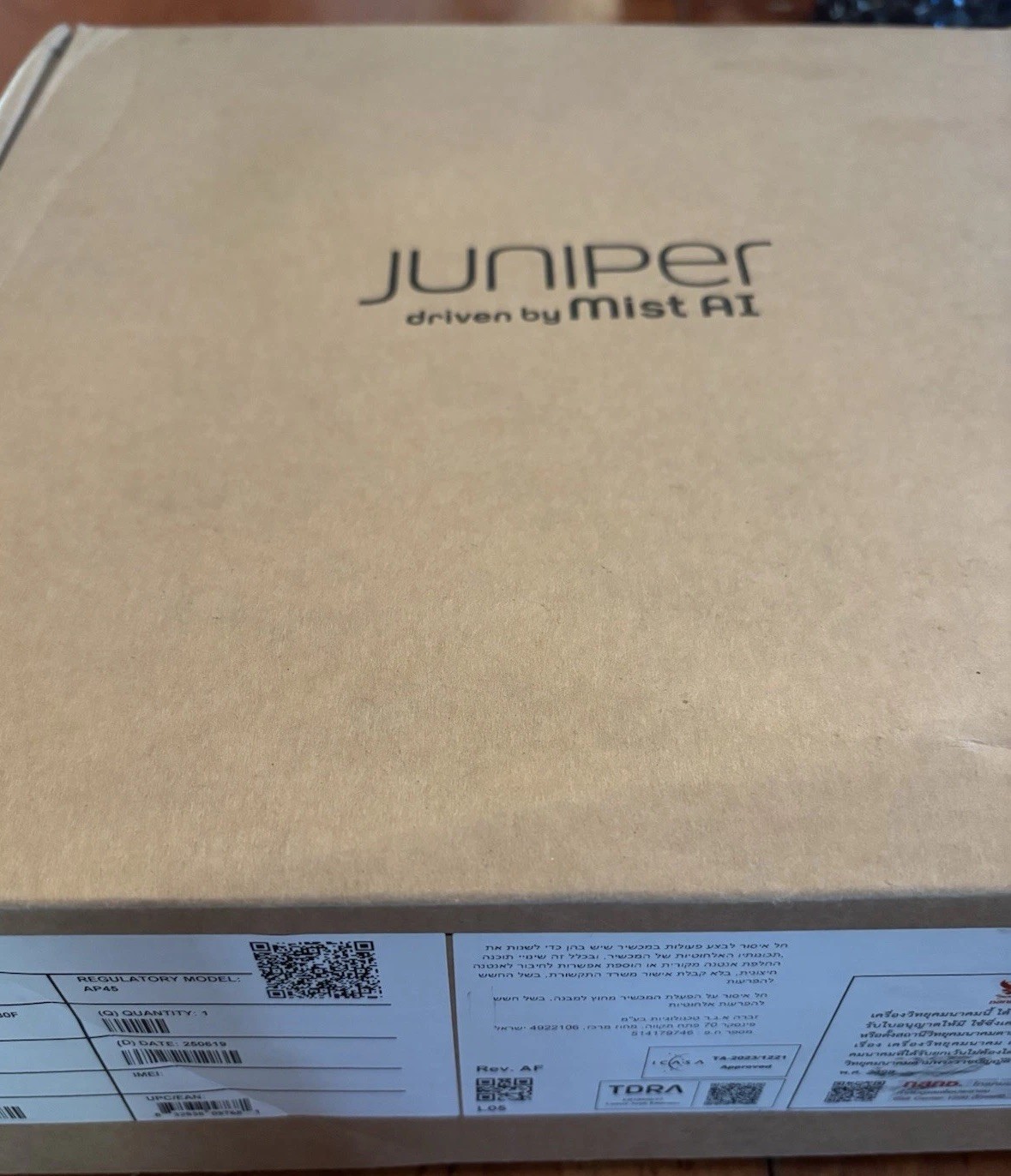 Juniper Mist AI AP45-US Wi-Fi 6E Wireless Access Point