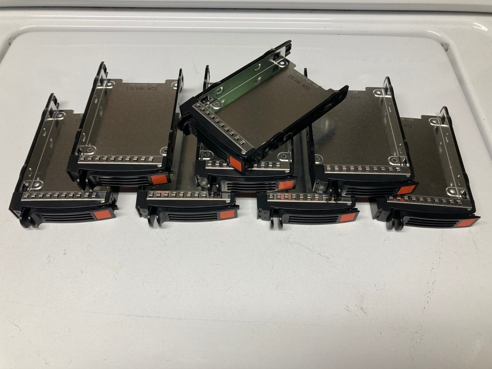 LOT OF 8 RiverBed Chenbro 2.5" Hard Drive Caddie Tray PN RM13108-14B