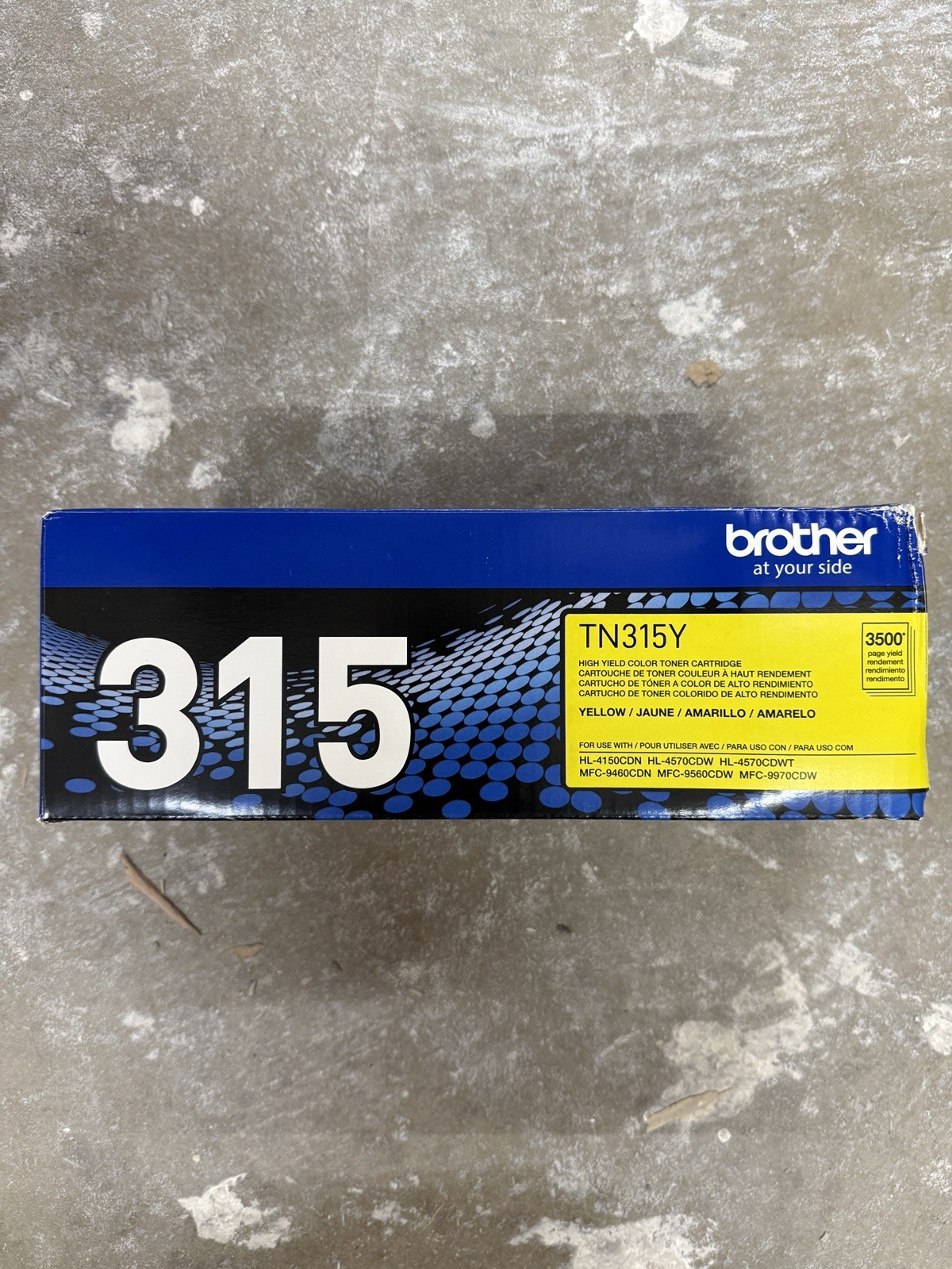 Brother Genuine TN-315 Yellow Toner