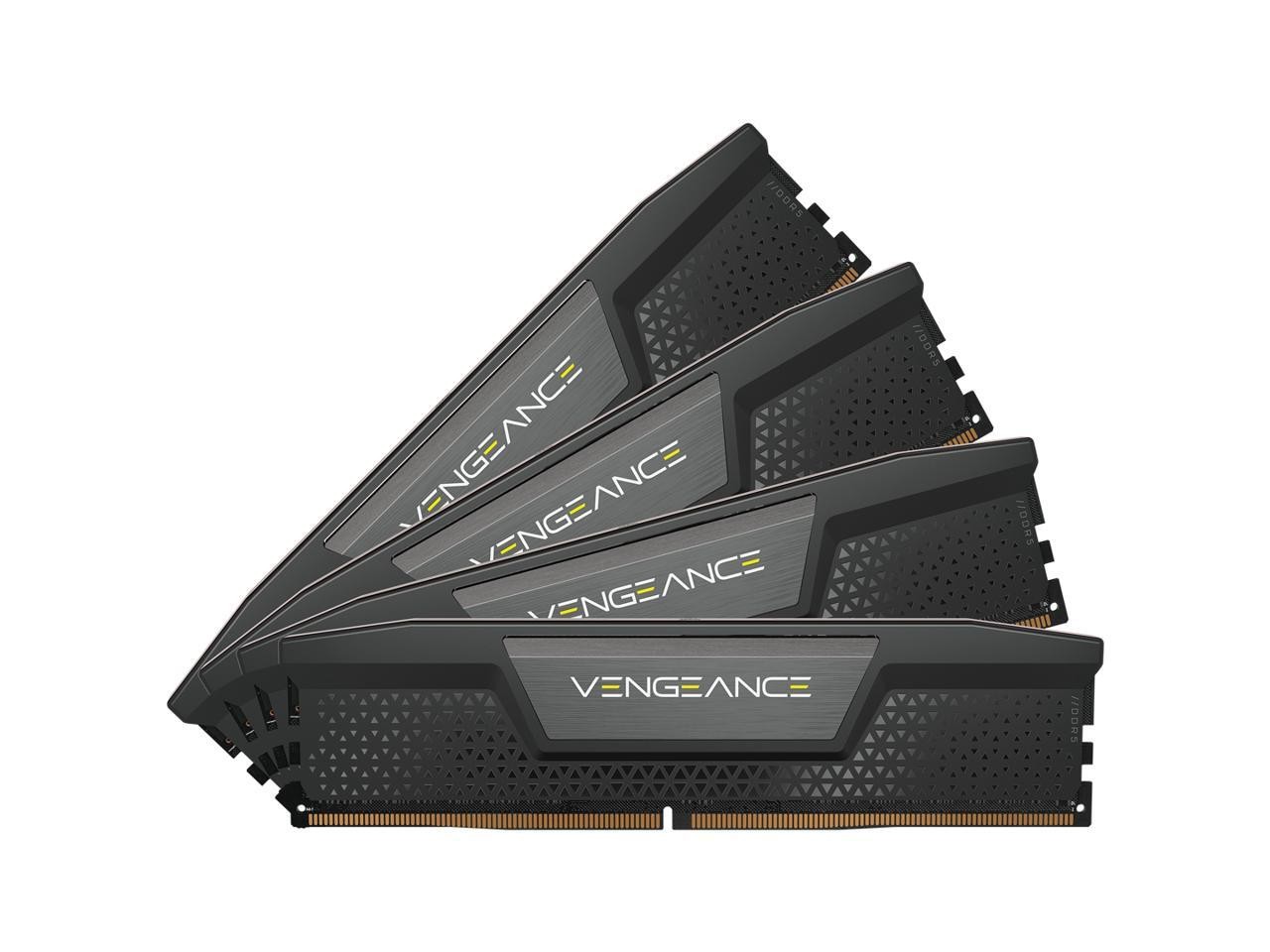 CORSAIR Vengeance 96GB (4 x 24GB) 288-Pin PC RAM DDR5 6400 (PC5 51200) Desktop M