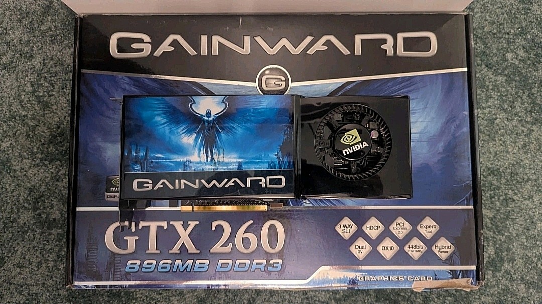 Gainward GeForce GTX 260 Retro Original Box 896MB DDR3