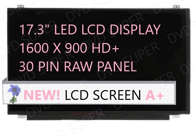 B173RTN02.2 H/W:1A 17.3 LED LCD Screen 1600X900 For HP eDP 30PIN Slim New