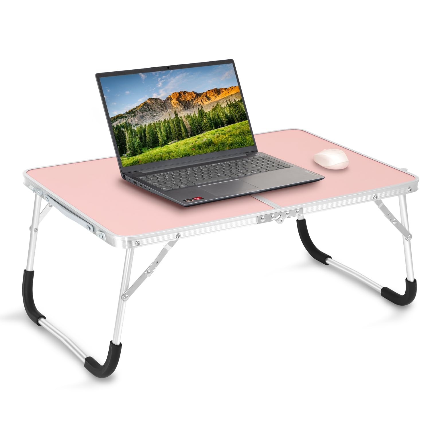 Portable Folding Table Lap Desk Laptop Stand for Couch Folding Beach Camping ...