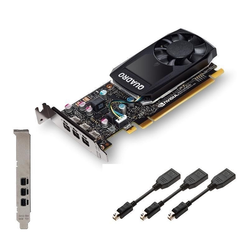 2GB Dell nVIDIA Quadro T400 3x MDP PCI-E 3.0 x16 Graphic Card 9J9FD