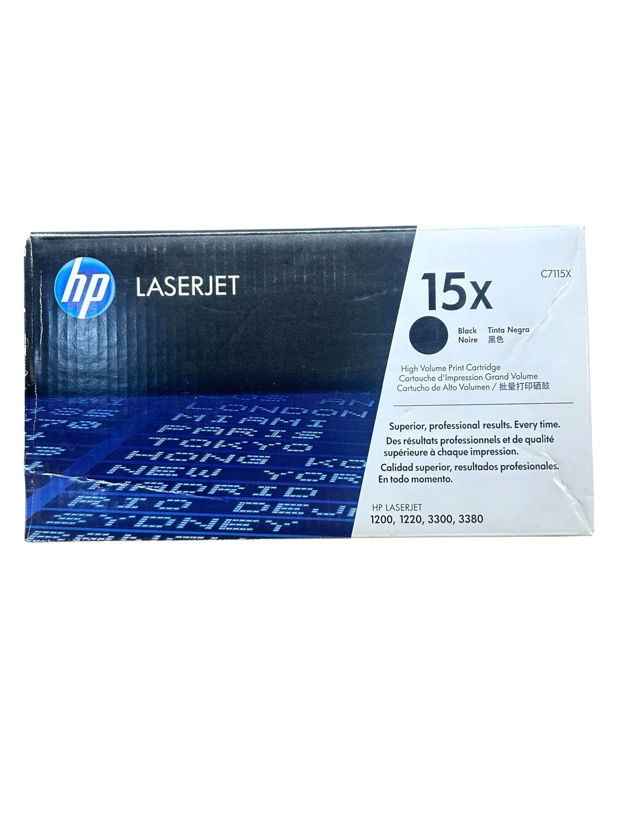 HP C7115X (15X) Black High Cap Toner Cartridge Genuine OEM Original