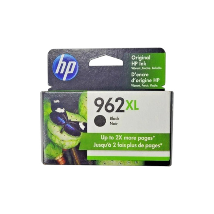 HP 962XL Black High Yield Ink Cartridge (3JA03AN) - Repackaged OEM, 3JA03AN