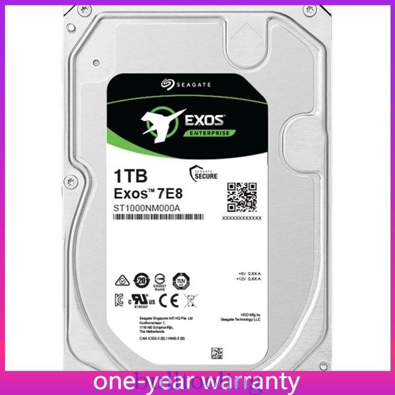 ST1000NM000A Seagate Exos 7E8 Hard drive TB internal 3.5" SATA 6Gb/s 7200 rpm