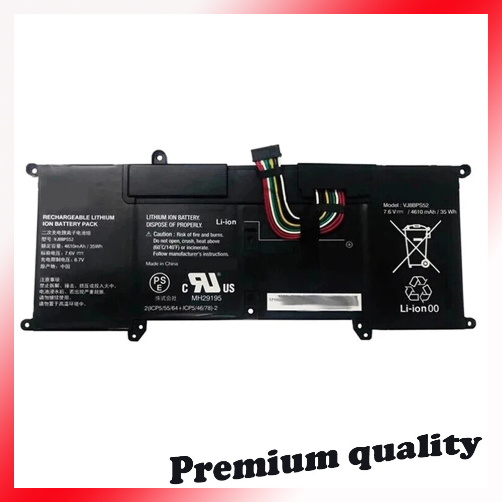 VJ8BPS52 Laptop Battery For Sony VAIO S14 S13 S11 VJS112C0111B VJS112C0311S 35WH