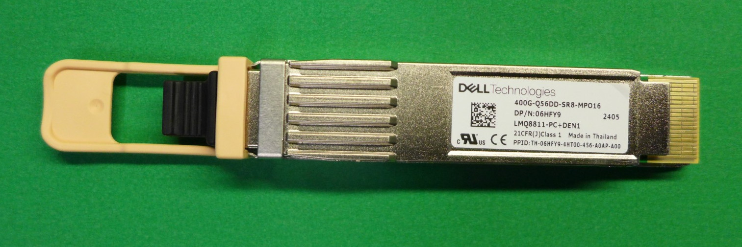 NEW Dell Technologies 400G-Q56DD-SR8-MPO16 LMQ8811-PC+DEN1 Transceiver 6HFY9