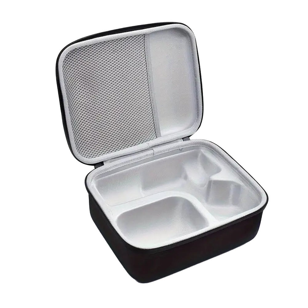 Black Nylon Hard Case for Shure SM7B MV7 Microphone - Secure Fit Design