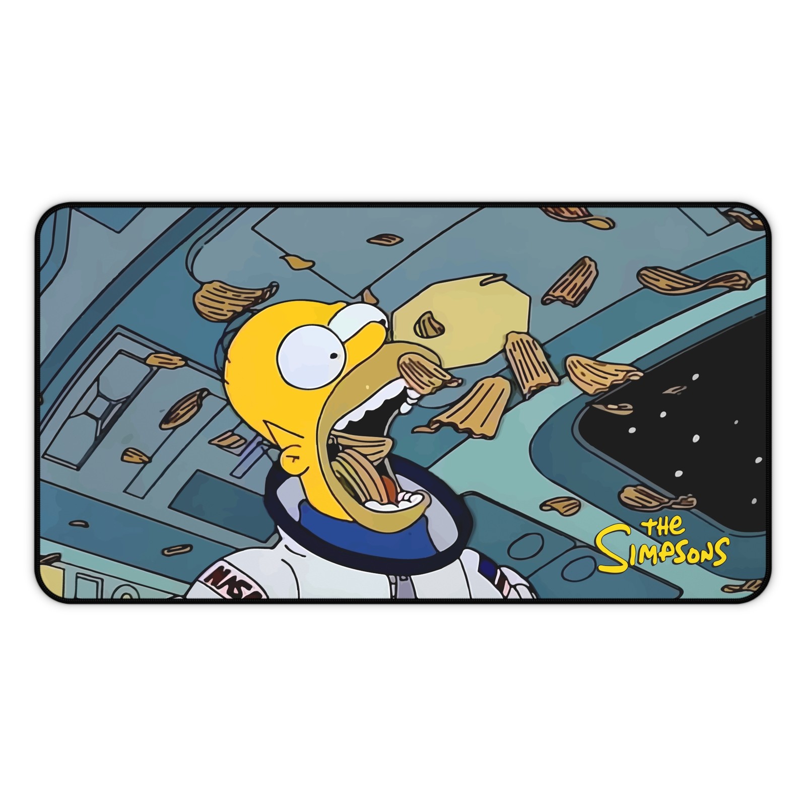 The Simpsons "Deep Space Homer" - Custom Design - High Quality Desk Mat Pad