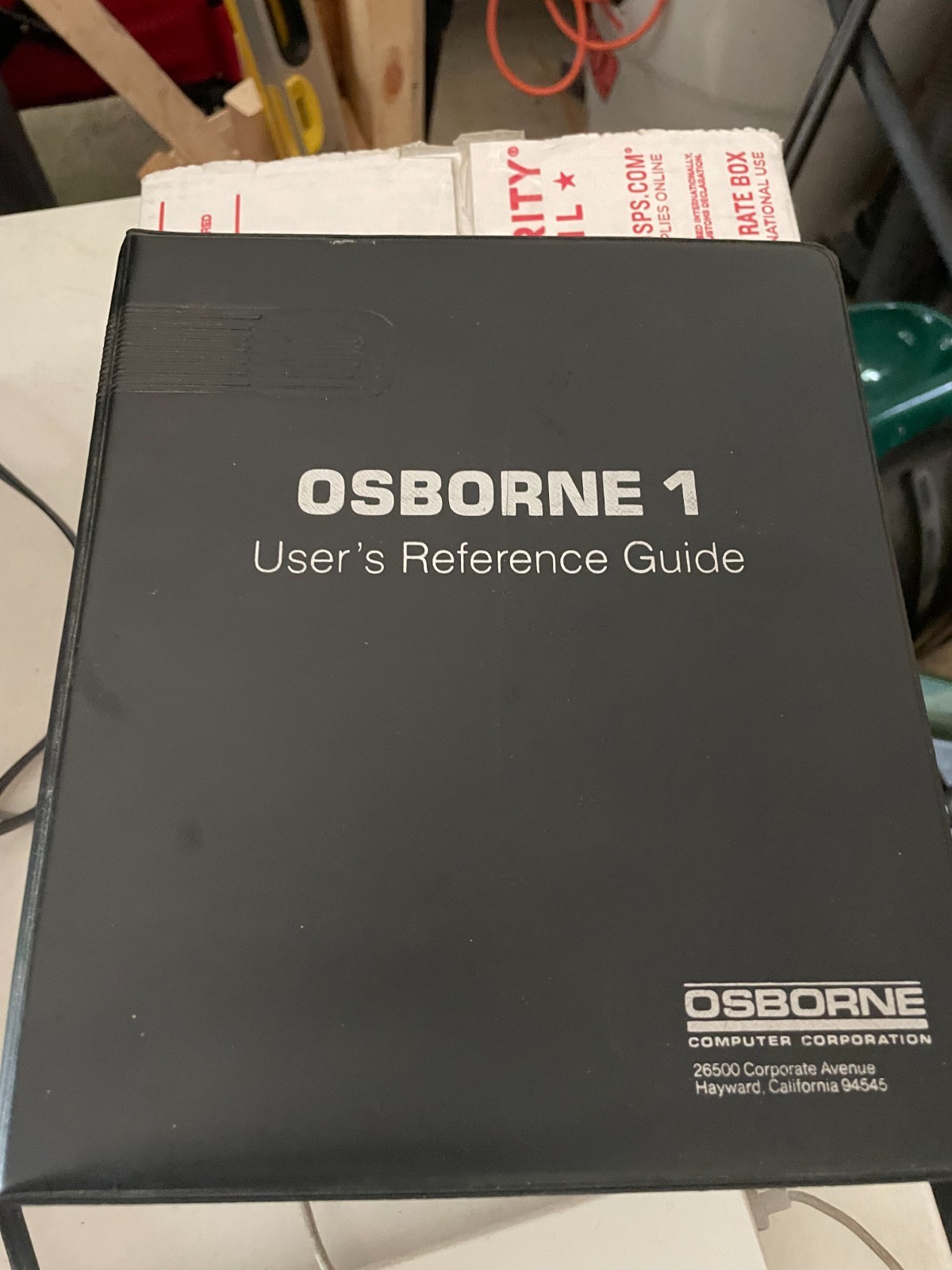 Rare 1981 Osborne 1 Computer User Reference Guide In Original Binder