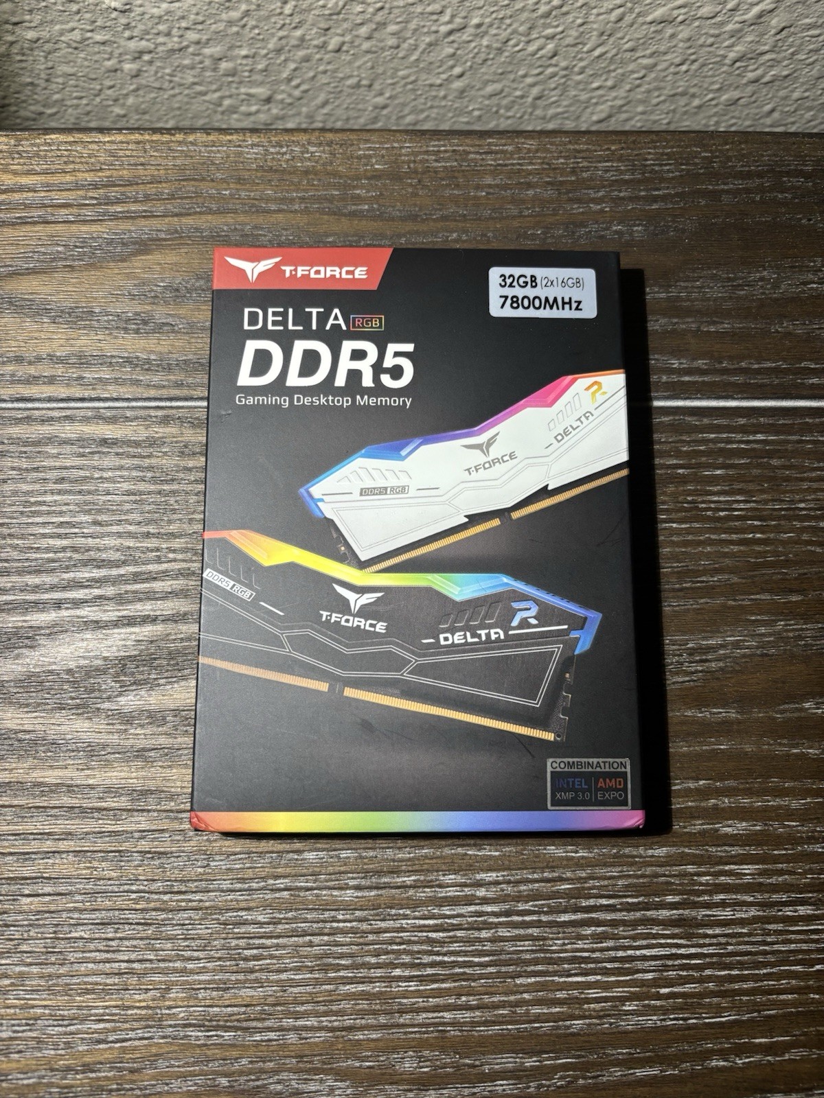 TEAMGROUP T-FORCE DELTA RGB DDR5 32GB (2x16) 7800MHz CL38-48-48-84