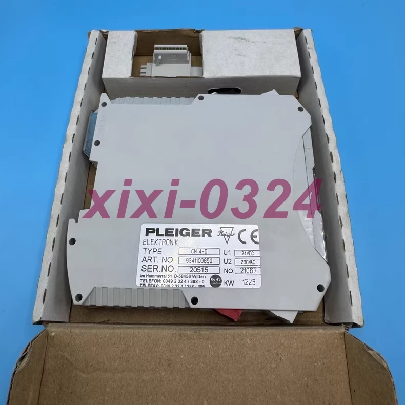 1PCS  NEW PLEIGER 9341100850  CM4-D valve remote control modu  DHL/ UPS shipping