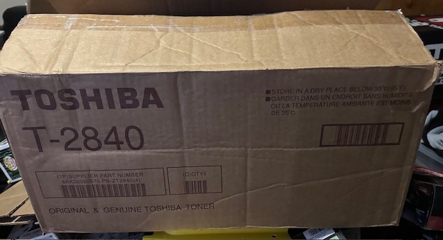 TOSHIBA T-2340 BLACK Print Toner Cartridge Box of 4
