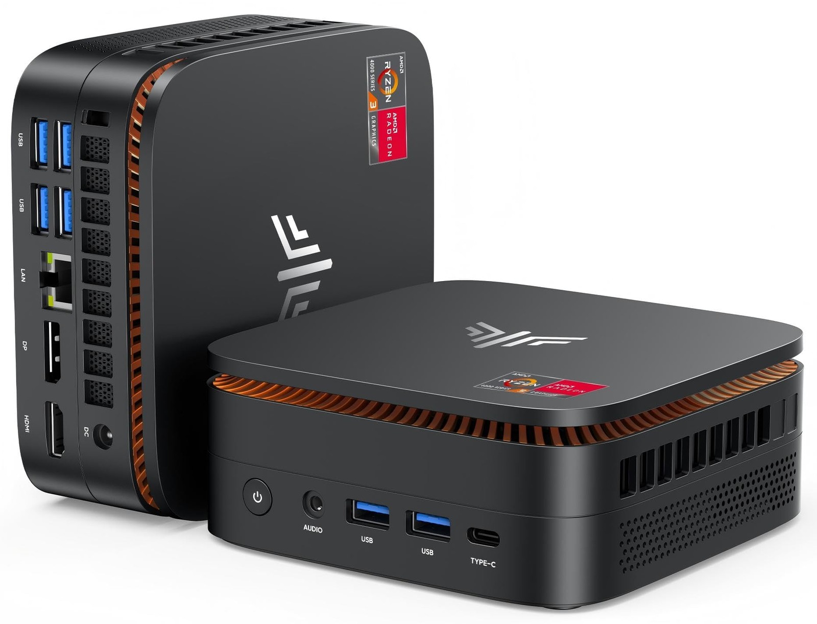 KAMRUI Pinova P1 Mini PC, W-11 Pro AMD Ryzen R2544(Beat 10110U/N150/N95 up to...