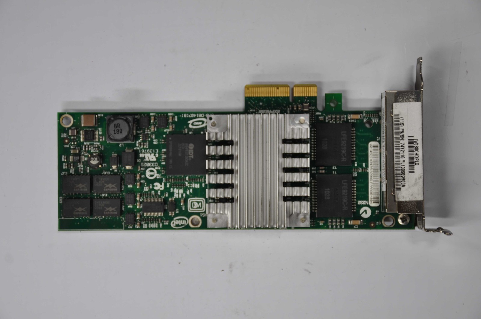 IBM 4PORT 10/100/1000 BASE-TX PCLE ADAPTER GRADE B 46Y3512