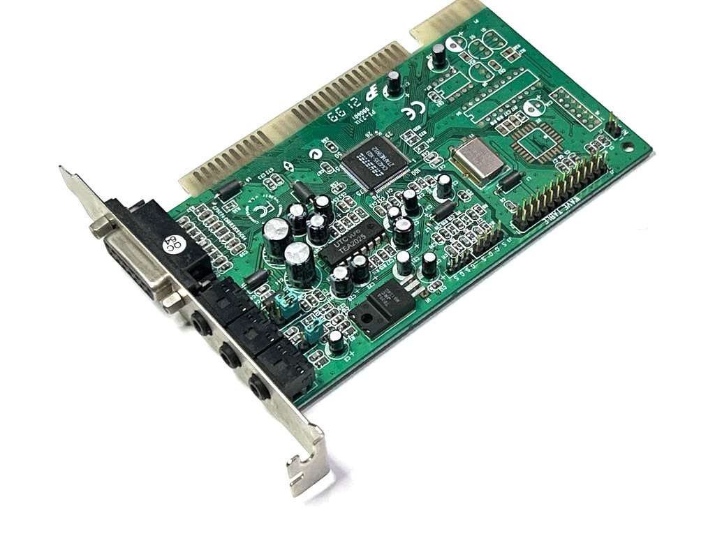 Crystal PT-231X ISA Sound Card, CX4235-X03 980601 16 bit Vintage PC