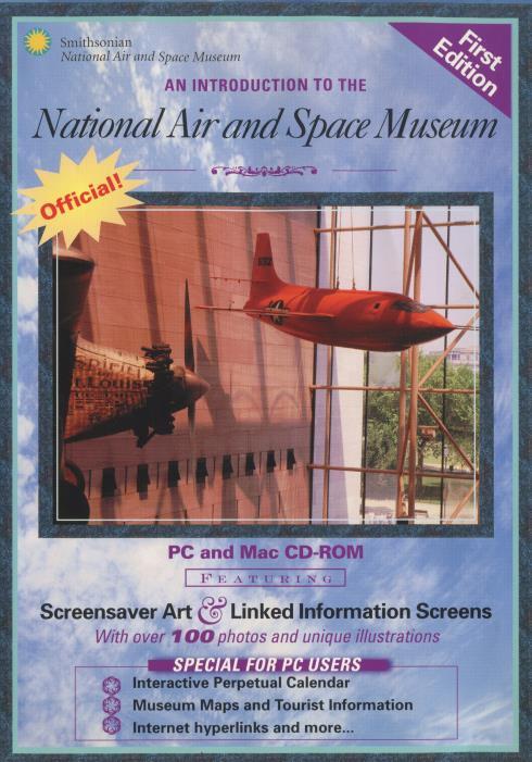 An Introduction To The National Air And Space Museum PC MAC CD calendar maps etc